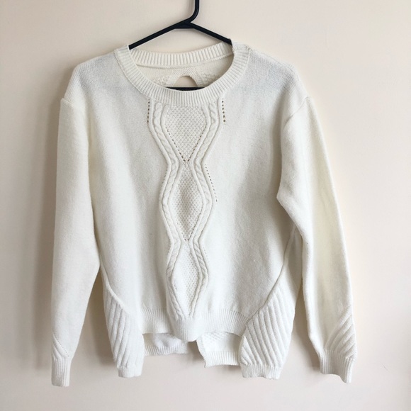 Tops - White knit top